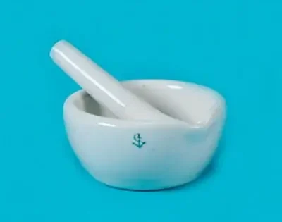 HCL – Mortar and Pestle Hand Operated White – 14075