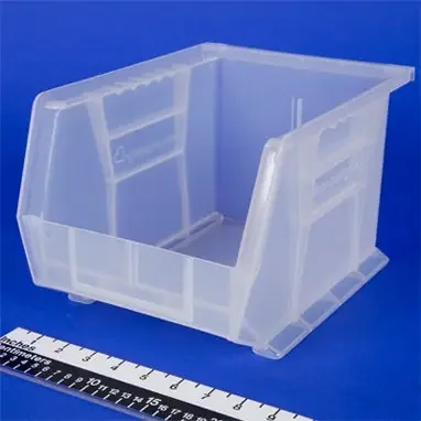 HCL Super Tough – Storage Bin Semi-Clear Plastic 7 X 8-1/4 X 10-3/4 Inch – 1413C
