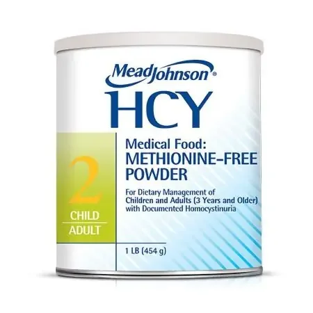 HCY 2 – Homocystinuria Oral Supplement Unflavored 1 lb. Can Powder – 891901