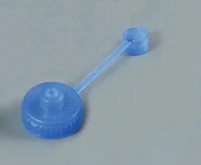 Health Care Logistics – Bottle Adapter Cap Polyethylene Oral Medicine Dispensing Blue 28 mm / E For Standard Presription Bottles NonSterile – 7883-10