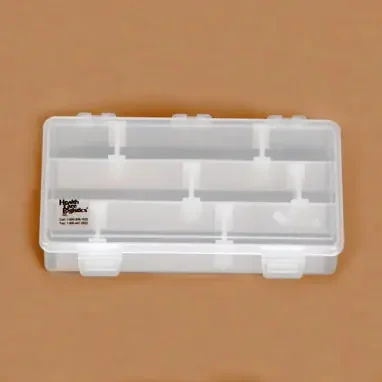 Health Care Logistics – Portable Utility Box Medium Polypropylene Semi Clear 1-7/16 X 4-1/8 X 7 Inch – 1602