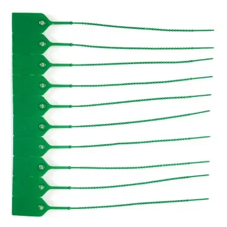Health Care Logistics – Pull-Tight Seal UnNumbered Green Polypropylene 9 Inch – 7825