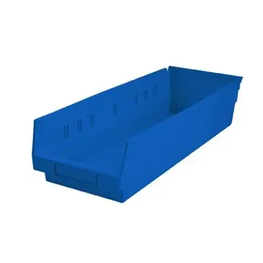 Health Care Logistics – Shelf Bin Blue Plastic 4 X 6-5/8 X 17-7/8 Inch – 1455B