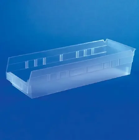 Health Care Logistics – Shelf Bin Clear Plastic 4 X 6-5/8 X 17-7/8 Inch – 1455C