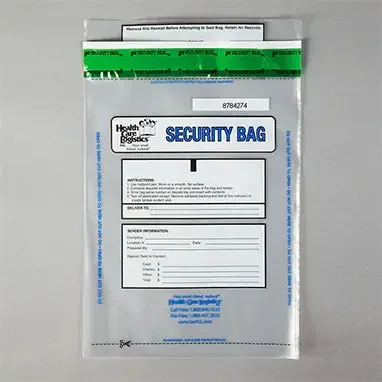 Health Care Logistics – Specimen Transport Bag 8 X 10 Inch Zip Closure Instructions for Use NonSterile – 10440