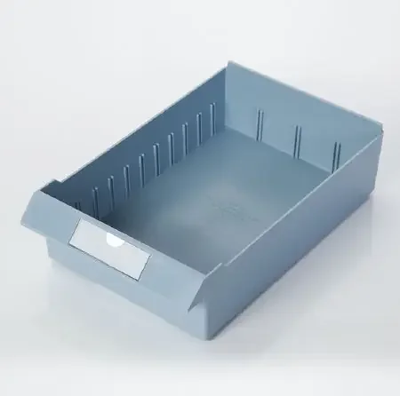Health Care Logistics – Storage Cassette Bin Light Blue Plastic 2-1/2 X 6 X 9-3/4 Inch – 1323