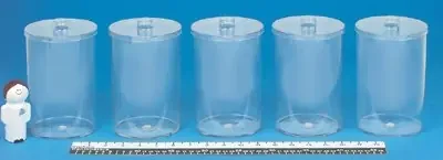 Health Care Logistics – Sundry Jar Plastic 7 X 4 X 13-3/8 Inch – 10428