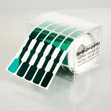 Health Care Logistics – Tamper-Indicating Seal UnNumbered Silver Foil 1/2 X 3-1/2 Inch – 18812S