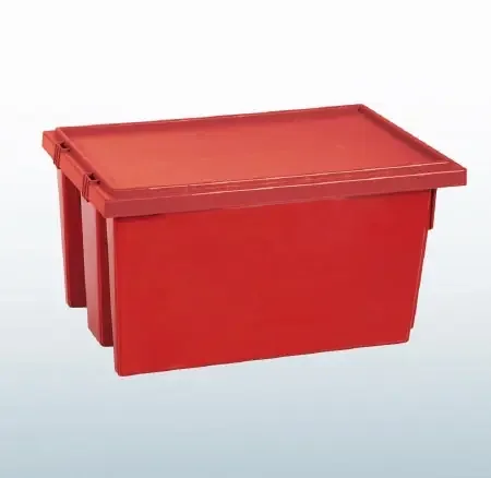 Health Care Logistics – Tote Red Plastic 9 X 11 X 18 Inch – 1604R