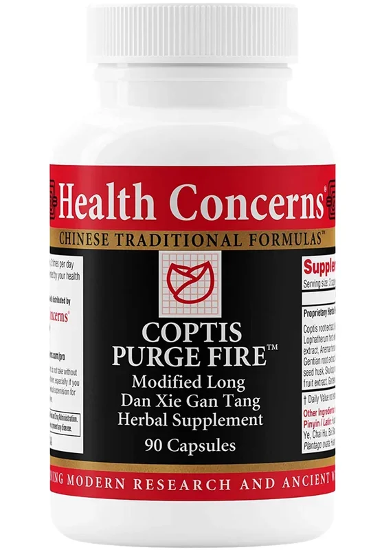 Health Concerns Coptis Purge Fire