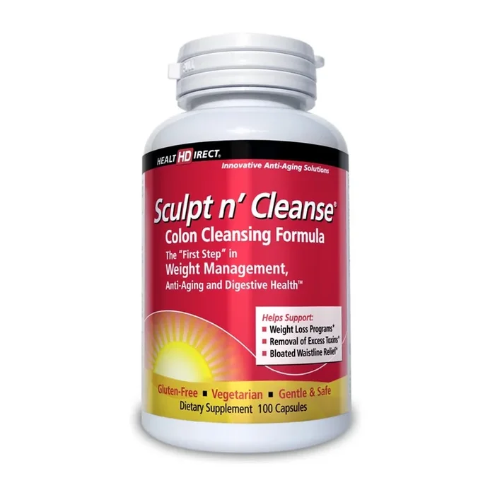 Health Direct, Sculpt N’ Cleanse, 100 Capsules