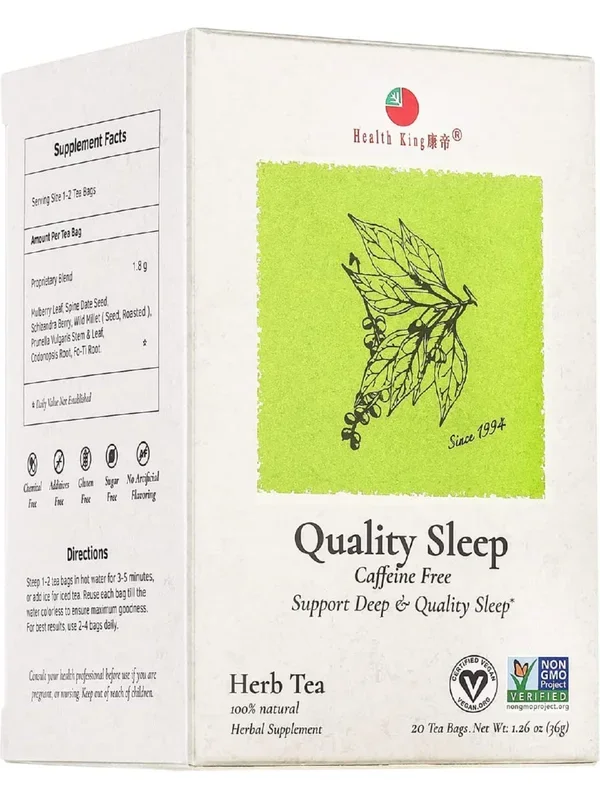 Health King, Quality Sleep Tea, 20 tea bags