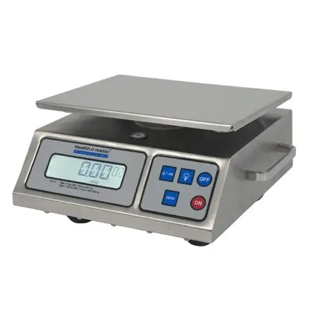 Health O Meter – Lab Scale Digital Display 176 oz / 5000 Gram Capacity Stainless Steel AC Power – 3401KL