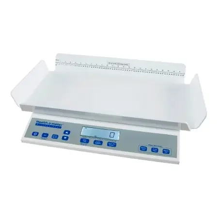 Health O Meter – Pediatric Scale Digital Display 45 lbs./20kg Capacity White Battery Operated – 2210KL4-AM-BT