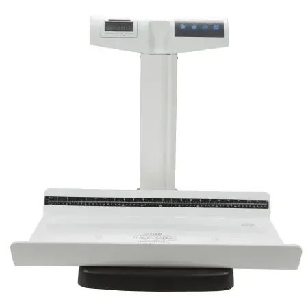 Health O Meter – Pediatric Scale Digital LCD Display 50 lbs. /23 kg Capacity White AC Adapter / Battery Operated – 522KL