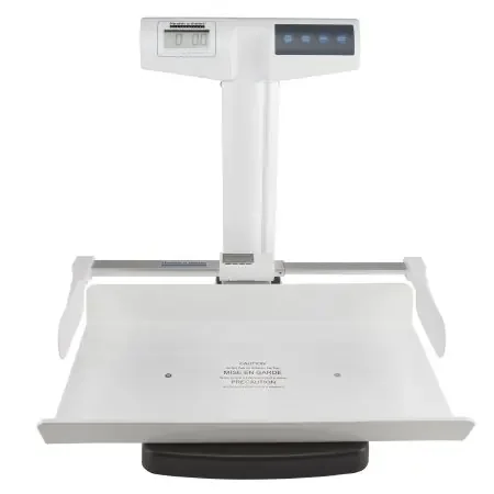 Health O Meter – Pediatric Scale with Height Rod Digital LCD Display 23 kg Capacity White Battery Operated – 522KG-EHR