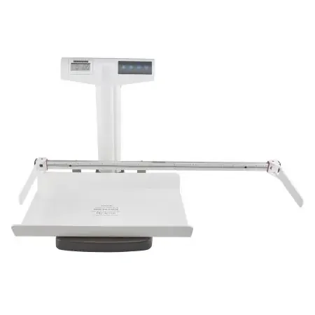 Health O Meter – Pediatric Scale with Height Rod Digital LCD Display 23 kg Capacity White Battery Operated – 522KG-HR