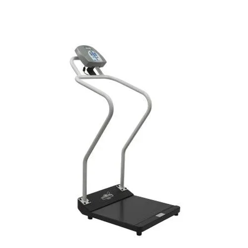 Health o Meter Antimicrobial digital Platform Scale with Extended handrails