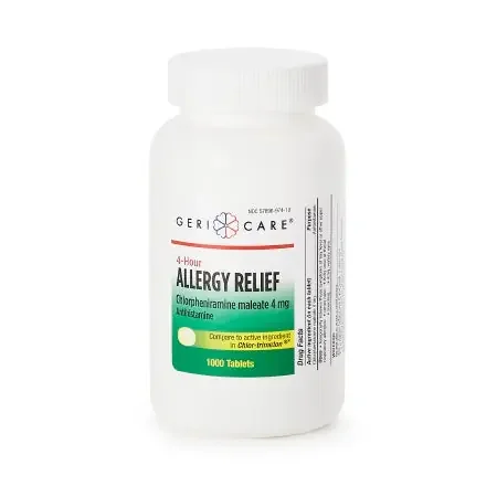 Health*Star – Allergy Relief 4 mg Strength Tablet 1,000 per Bottle – 784-10-GCP