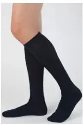 Health Support – Compression Stocking Knee High Size F Black – 201604
