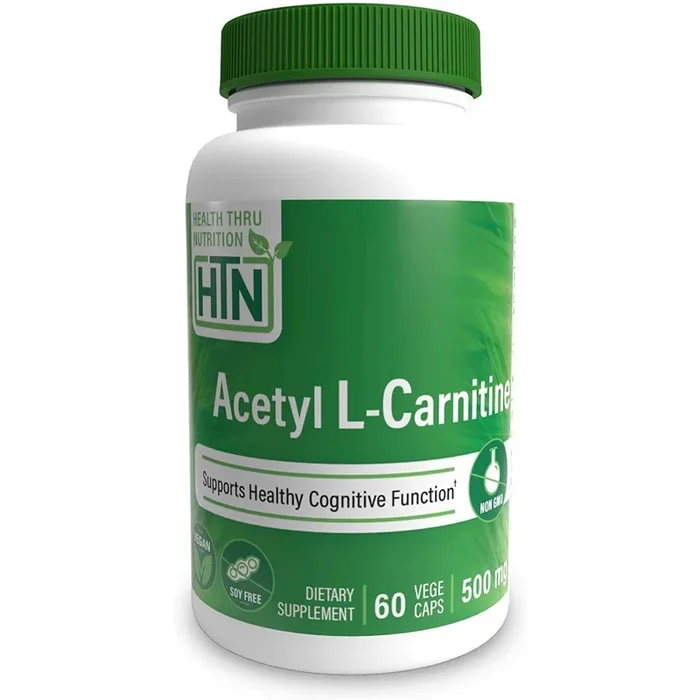 Health Thru Nutrition, Acetyl L-Carnitine 500mg (NON-GMO), 60 Veggie Capsules