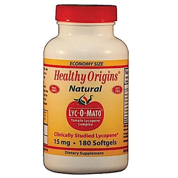 Healthy Origins, Lyc-O-Mato 15 mg Tomato Lycopene Cmplx, 180 Softgels