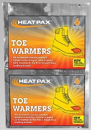 Heat Pax – Instant Hot Pack Toe One Size Fits Most Iron Powder / Water / Carbon / Vermiculite Disposable – 1106-10TW