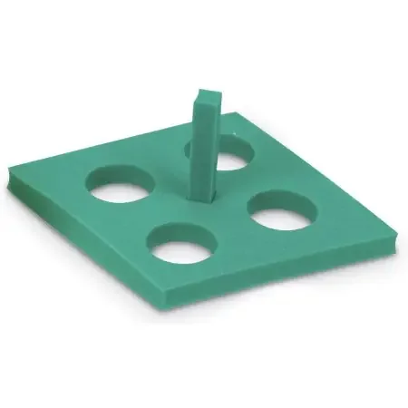 Heathrow Scientific – Floating Tube Rack Test Tube Rack 4 Place 50 mL Tube Size Green 2-1/2 X 5-1/3 X 6-2/5 Inch – HS2165A