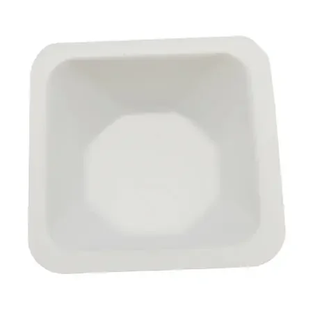 Heathrow Scientific – Weighing Dish Wide Flat Bottom White Polystyrene – HS1420B
