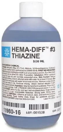 Hema-Diff No. 3 – Thiazine Solution 16 oz. – 11980-16