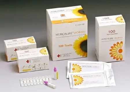 Hemosure – Rapid Test Kit Colorectal Cancer Screening Fecal Occult Blood Test (iFOB or FIT) Stool Sample 10 Tests – T1-CK10