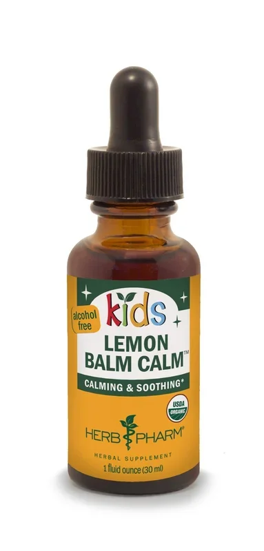 Herb Pharm Kids Lemon Balm Calm Alcohol Free 1 oz Liquid
