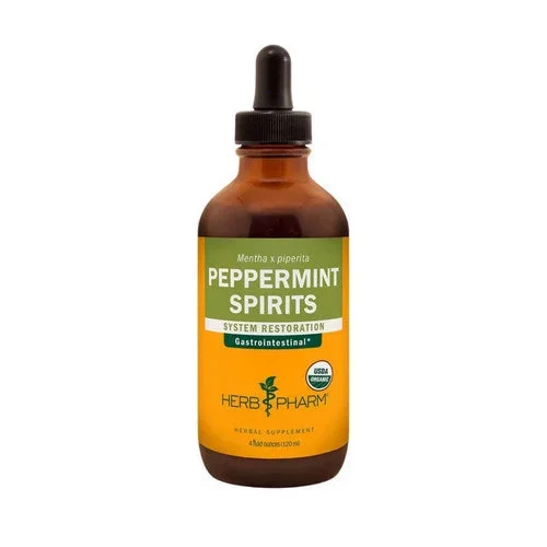 Herb Pharm, Peppermint Spirits, 4 oz