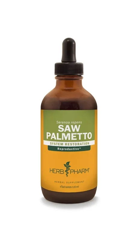 Herb Pharm Saw Palmetto Extract 4 oz Liquid