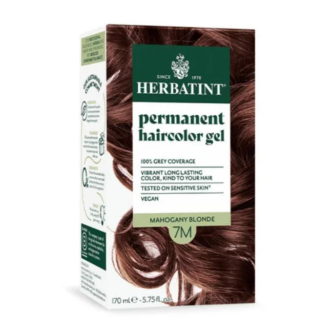 Herbatint Herbal Haircolor Gel Permanent 7M Mahogany Blonde