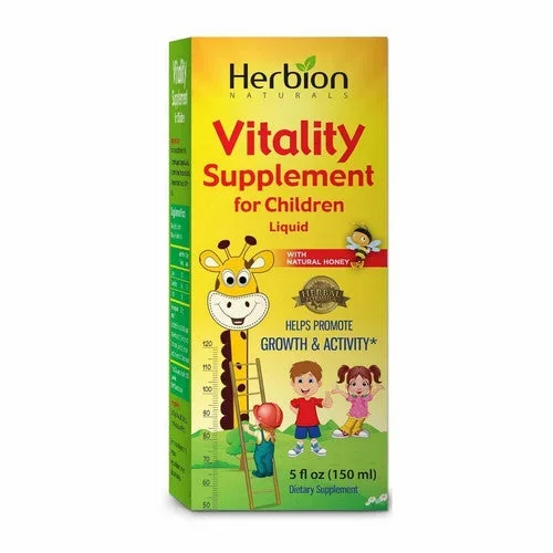 Herbion Naturals, Vitality Supplement For Children With Natural Honey, 5 Oz