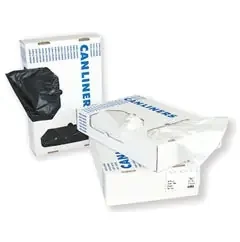Heritage – Trash Bag 16 gal. Black HDPE 6 Mic. 24 X 33 Inch Star Seal Bottom Coreless Roll – Z4833RK R01