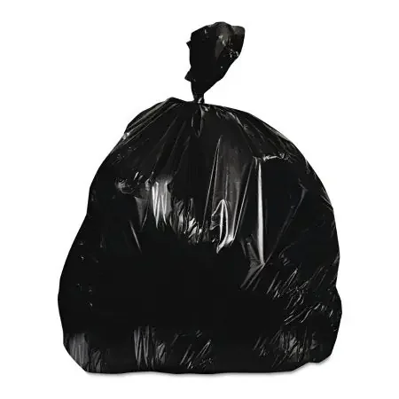Heritage – Trash Bag 33 gal. Black HDPE 16 Mic. 33 X 40 Inch Star Seal Bottom Coreless Roll – Z6640VK R01