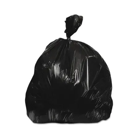 Heritage – Trash Bag 45 gal. Black LLDPE 0.70 mil 40 X 46 Inch Star Seal Bottom Flat Pack – H8046HK