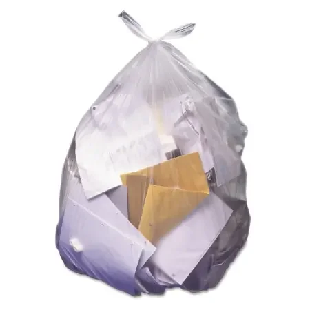 Heritage – Trash Bag 45 gal. Natural HDPE 12 Mic. 40 X 48 Inch Star Seal Bottom Flat Pack – HERZ8048MNR03