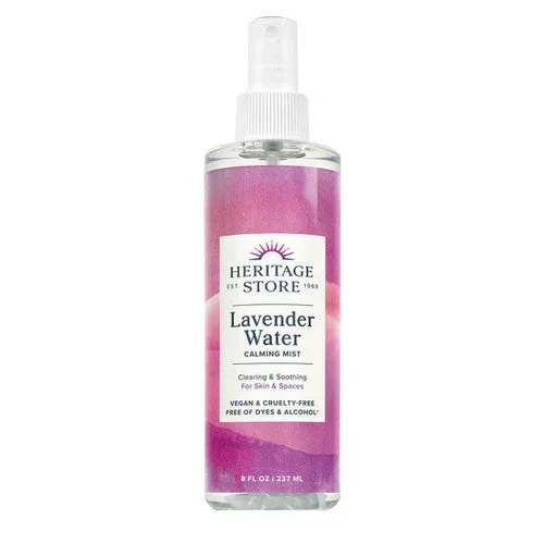 Heritage Store, Flower Water Lavender, 8 Oz