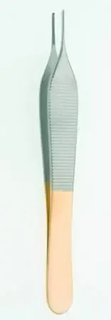HerMann Medizintechnik – Tissue Forceps Adson 4-3/4 Inch Length Surgical Grade Stainless Steel / Tungsten Carbide Straight Cross Toothed, Sharp – H110-17312