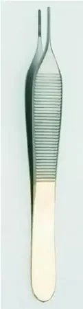 HerMann Medizintechnik – Tissue Forceps Adson 6 Inch Length Surgical Grade Stainless Steel / Tungsten Carbide Thumb Handle Cross Serrated – H110-17455