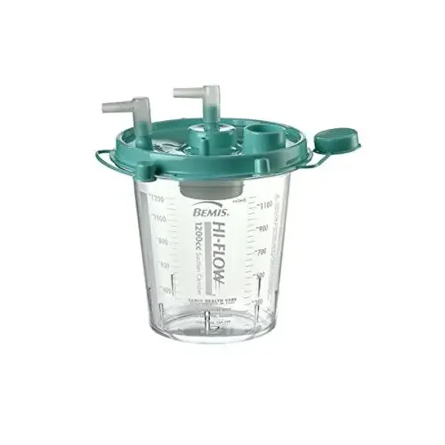 Hi-Flow – Suction Canister 1200 mL Pour Lid – 480410