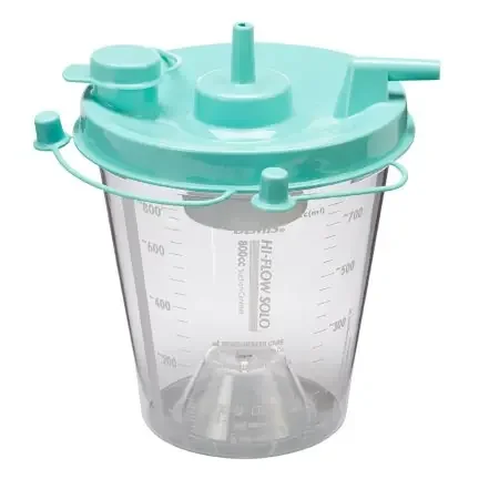 Hi-Flow – Suction Canister 800 mL Float Valve Shut-Off Lid – 8002 055
