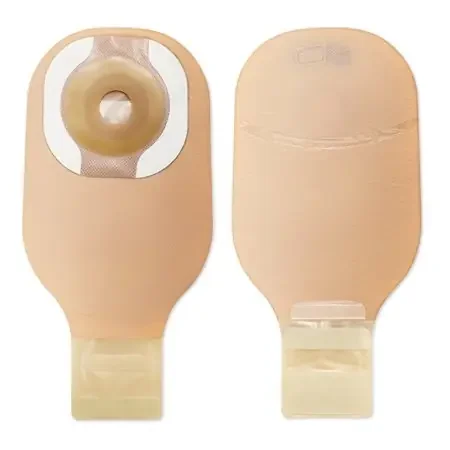 Hollister – Ostomy Pouch One-Piece System 12 Inch Length Drainable Flat, Pre-Cut – 8930