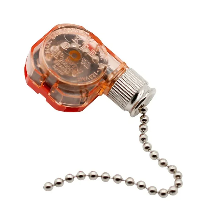 Home Ceiling Fan Light Lamp Replacement Parts 3position 4 Wire Pull Chain Control Switches – (Color: 3089R)