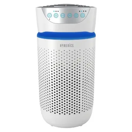 HoMedics TotalClean 5-in-1 UV – Air Purifier Small Rooms HEPA-Type 3 Speed – AP-T20WT