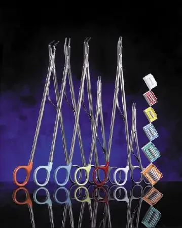 Horizon – Adhesive Cartridge Style Ligating Clip Titanium Large Orange Clip 6 Clips – 004200