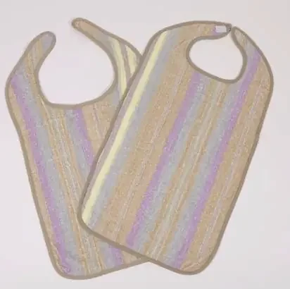 Hospitex / Encompass Group – Bib Hook and Loop Closure Reusable Terry Cloth – 46094-161